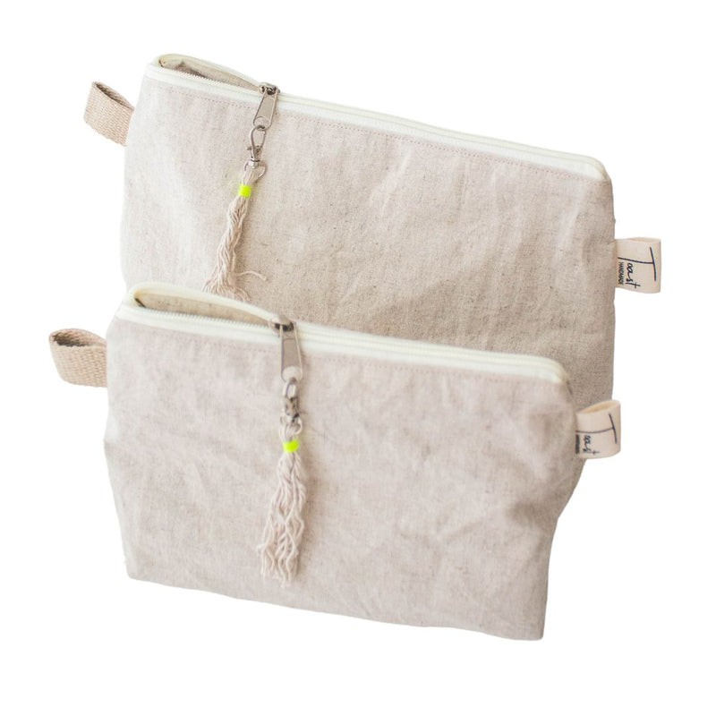 Hemp make-up bag