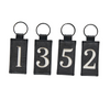 Upcycled numbered key tags | Classic